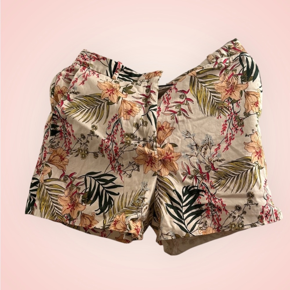 Zara Floral Women's Shorts - Multicolor
